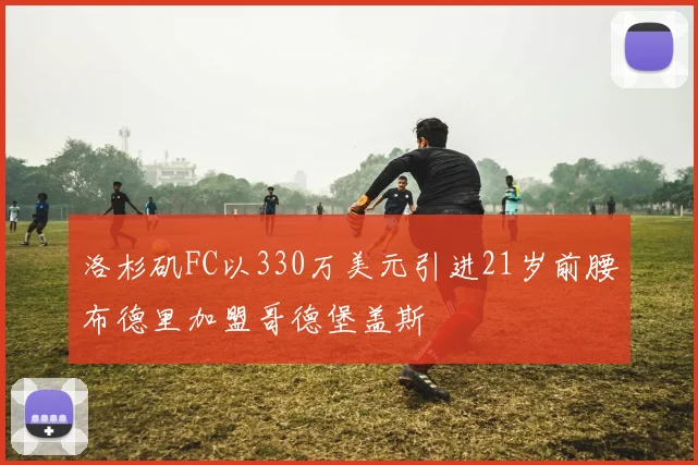 洛杉矶FC以330万美元引进21岁前腰布德里加盟哥德堡盖斯